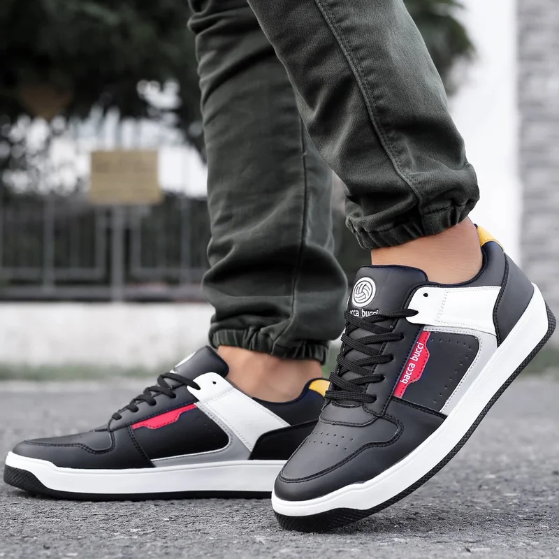 Bacca Bucci Black Ranger Dunks Casual Sneaker for Men | Best Price UAE